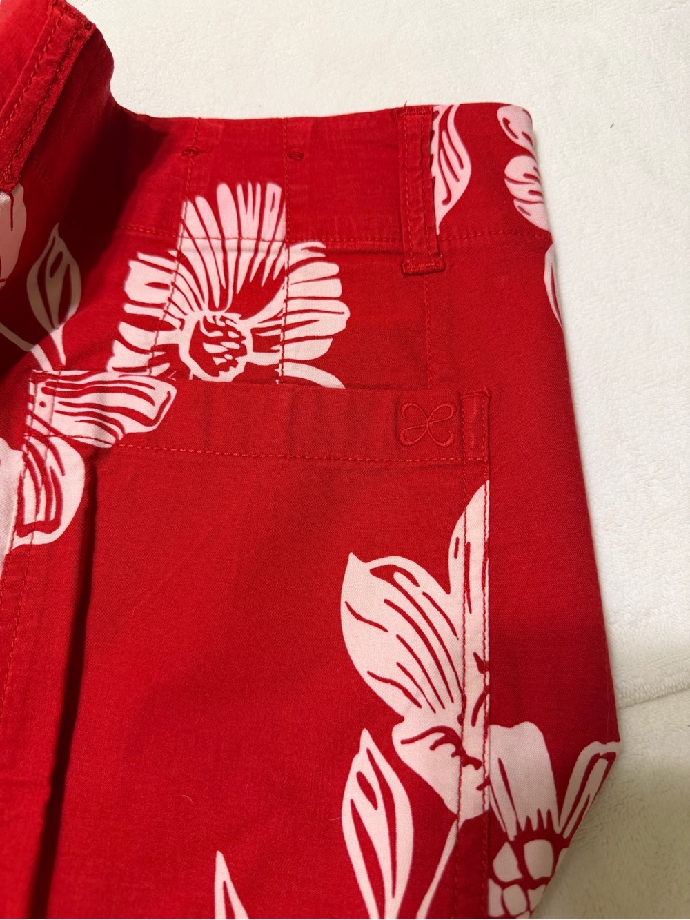 NWOT Maeve Colette High-Rise Wide-Leg Floral Pants, 33P - Picture 8 of 8